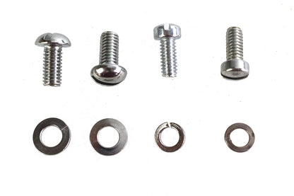 Colony Circuit Breaker Screw Kit Chrome for Harley Davidson WL Models