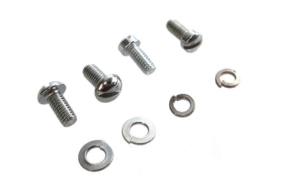 Colony Circuit Breaker Screw Kit Chrome for Harley Davidson WL Models