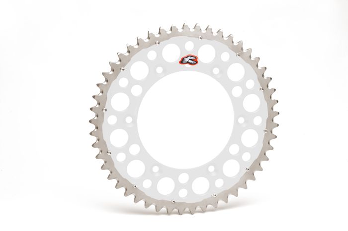 Renthal TwinRing Sprocket Silver 52T - Precision Motorcycle Chain Drive