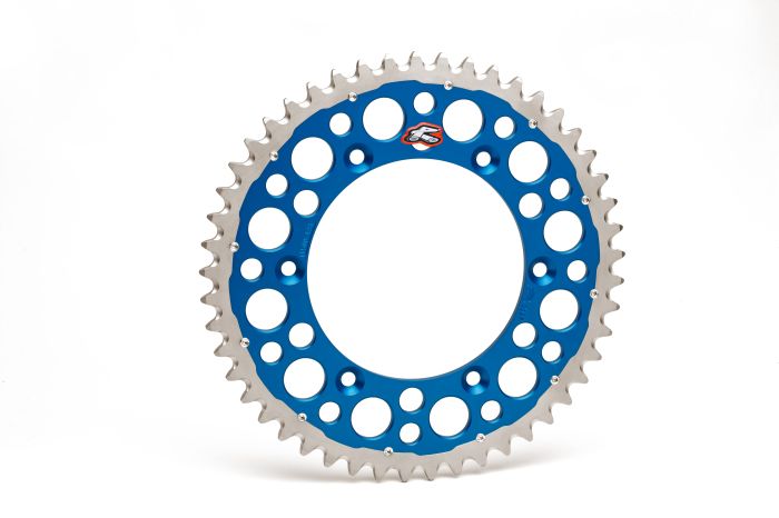Renthal TwinRing Sprocket Blue 50T - High-Performance Motorcycle Gear