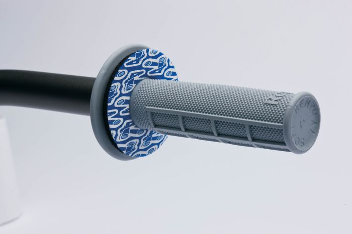 Renthal G184 Blue Grip Donutz – Comfortable Motorcycle Handlebar Grips
