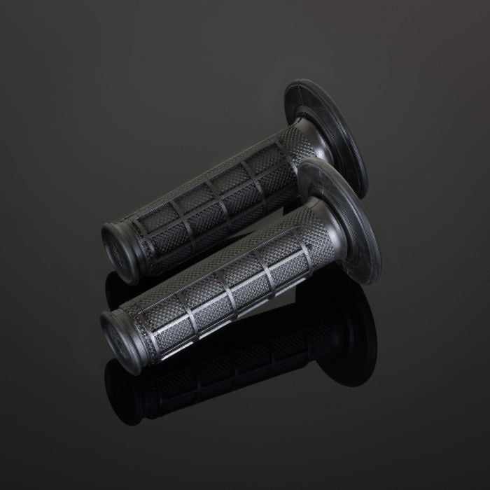 Renthal G197 Ultra Tacky Diamond/Waffle Black Motorcycle Grips