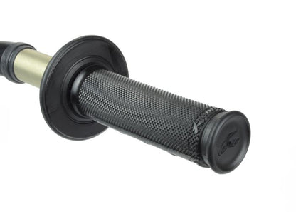 Renthal G197 Ultra Tacky Diamond/Waffle Black Motorcycle Grips