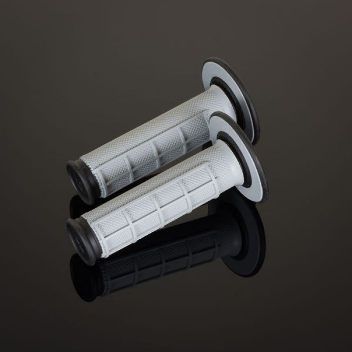 Renthal MX Grips DL Diamond / Waffle Grey and Black - Part G151