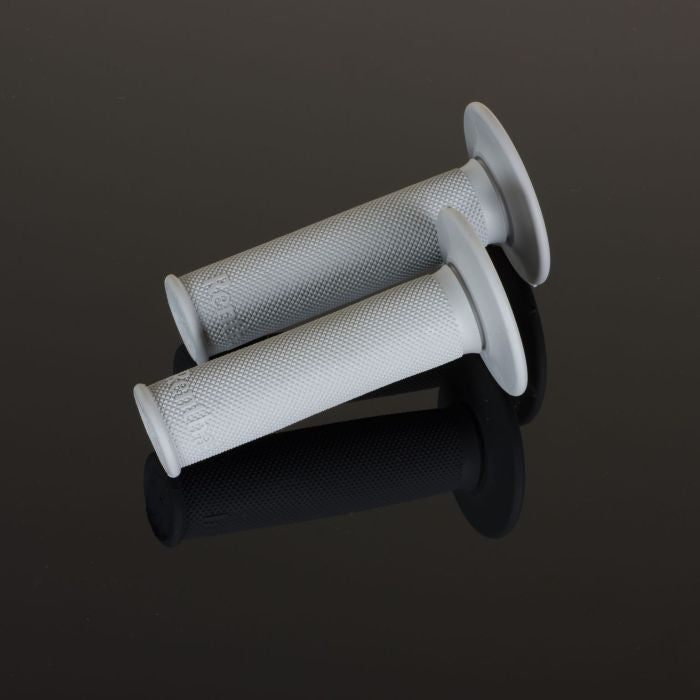 Renthal MX Soft Full Diamond Light Grey Grips - Part G089