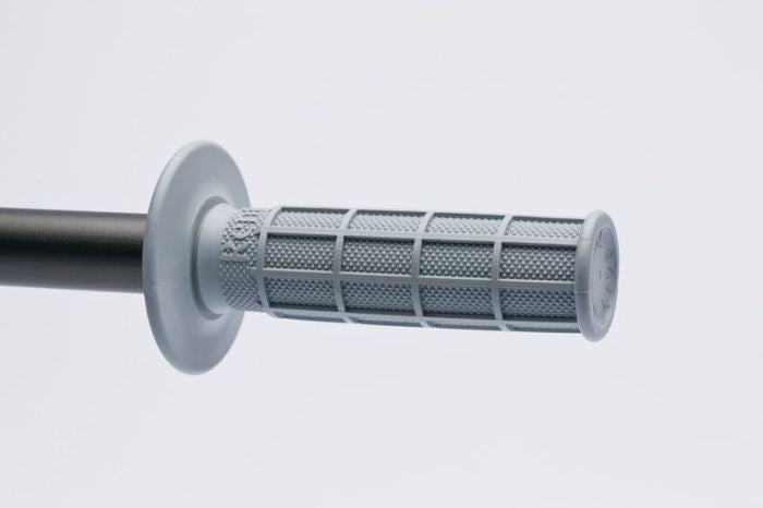 Renthal MX Soft Full Waffle Grips in Light Grey - Part Number G092