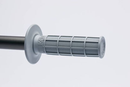 Renthal MX Soft Full Waffle Grips in Light Grey - Part Number G092
