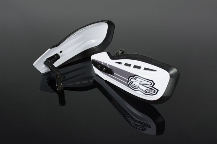 RENTHAL HG-100-WT Handguard in White for Motorcycles and ATV