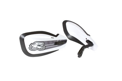 RENTHAL HG-100-WT Handguard in White for Motorcycles and ATV
