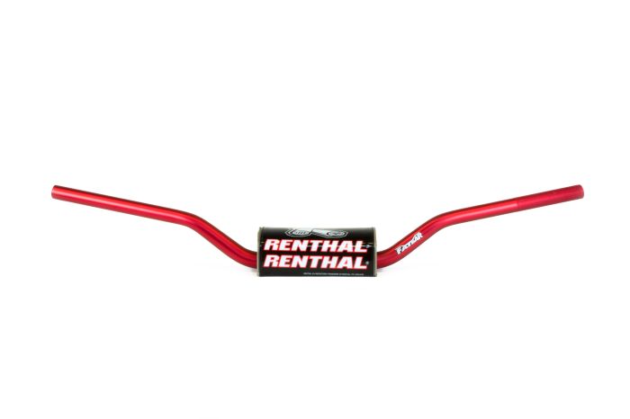 Renthal 603 Reed/Windham Fatbar Red Handlebar for Motorcycle - Model 603-01-RD
