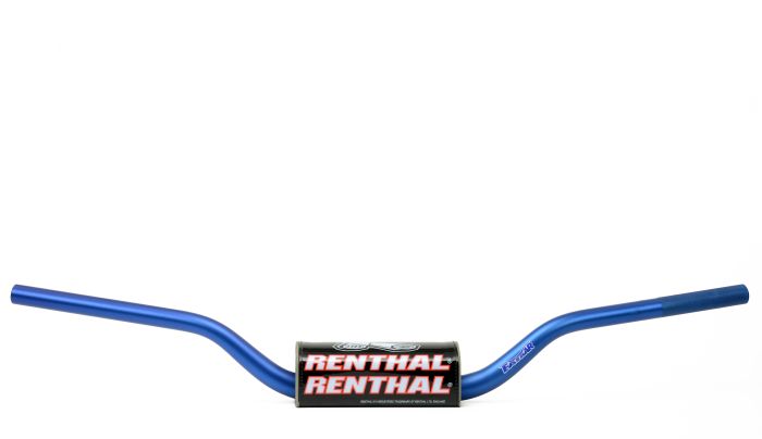 Renthal 604-01-BU Fatbar Handlebar for RC, Honda, Kawasaki - Blue