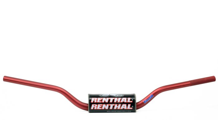 Renthal 604-01-RD Fatbar Handlebar for RC, Honda, and Kawasaki - Red