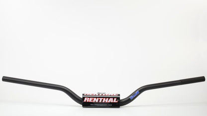 Renthal 673 Trials 100 Fatbar Handlebar Black - Durable and Lightweight Motorcycle Handlebars