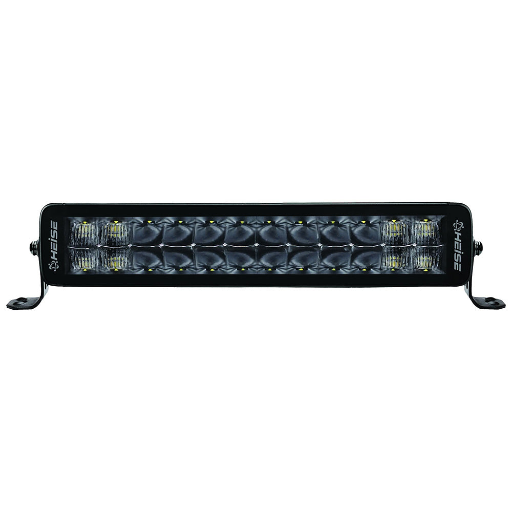 HEISE LED Lighting Systems Dual Row Blackout LED Lightbar 14" with Combo Beam Pattern