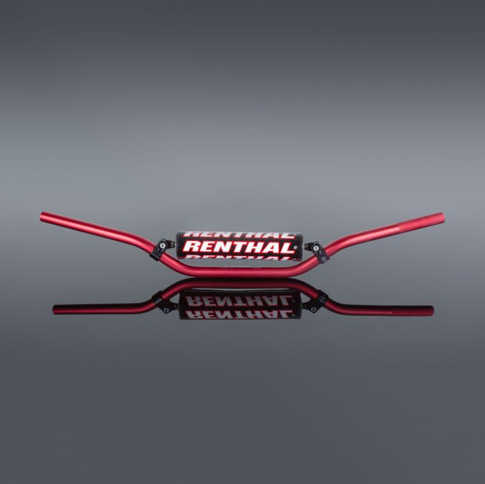 Renthal 797 7/8-Inch Padded Handlebar with Red Finish