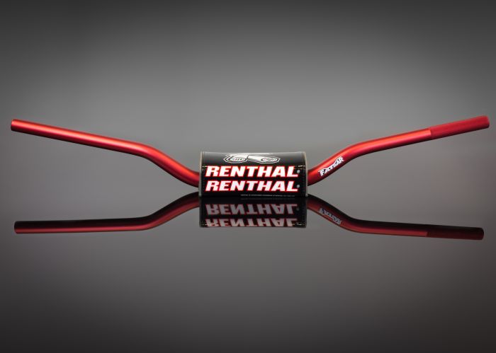 Renthal 839 Honda / Kawasaki Fatbar Red Handlebar for Motorcycles