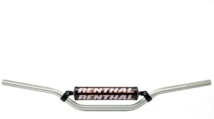 Renthal 971 7/8 inch Padded Handlebar in Silver - Model 971-08-SI-01-185