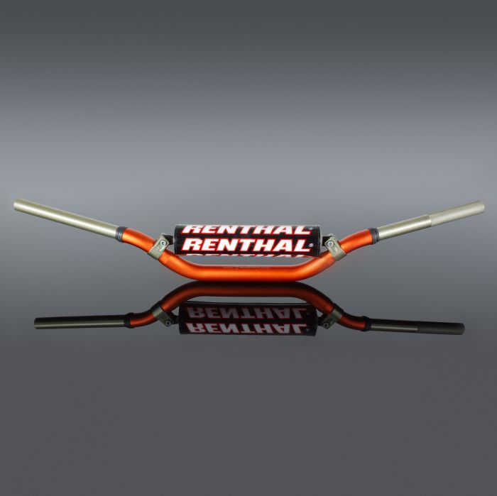 Renthal 994 KTM High Twinwall Orange Padded Handlebars for Off-Road Motorcycles