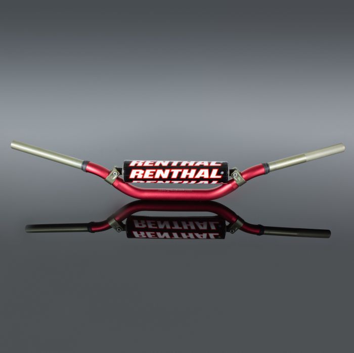 Renthal 996 Villopoto / Stewart HON CRF Twinwall Red Padded Handlebars