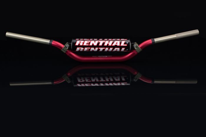 Renthal 998 Reed/Windham Twinwall Red Padded Handlebars for Dirt Bikes