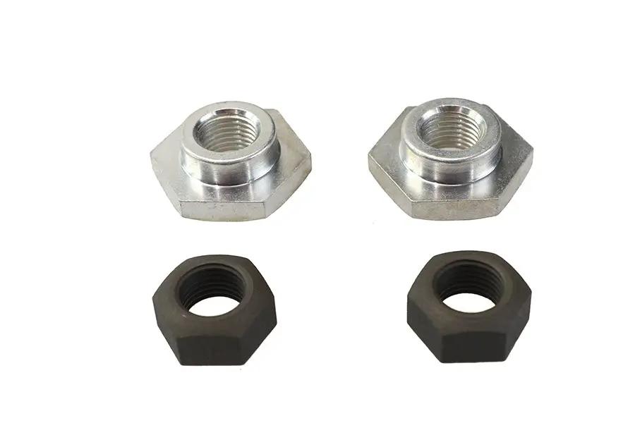 Colony Parkerized Hex Nut and Retainer Kit for Harley Davidson VL 1930-1935 by Colony