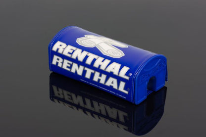 Renthal P327 Fatbar Pad Blue - Comfortable Handlebar Protection for Motorcycles
