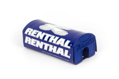 Renthal P327 Fatbar Pad Blue - Comfortable Handlebar Protection for Motorcycles