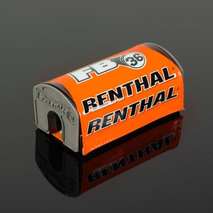 Renthal Fatbar 36 Handlebar with Orange, White, and Black Finish - Part P342