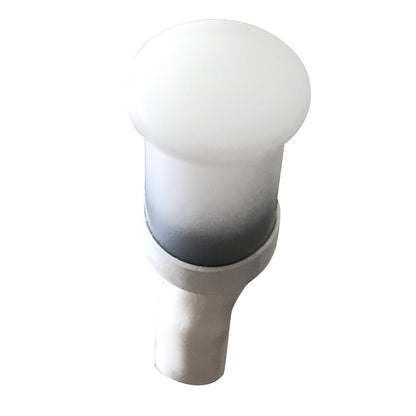 Shadow-Caster LED Lighting SCM-RAL-RGB-0.4-PW Round RGB Accent Light with Diffused White Polymer Housing