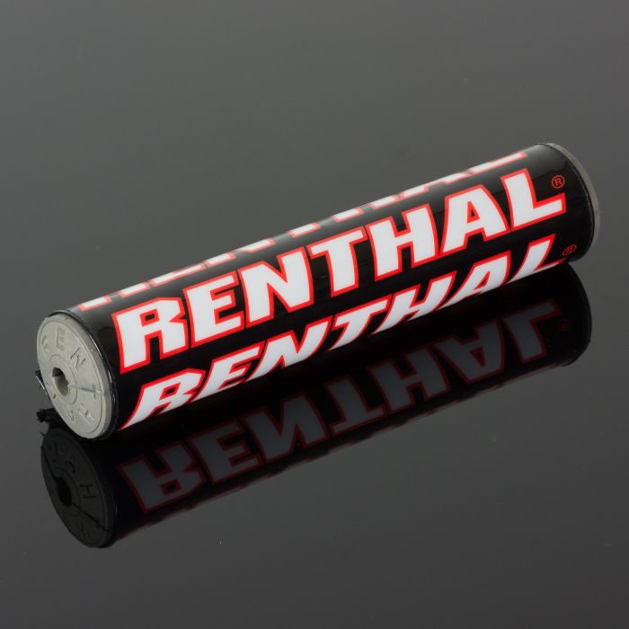 Renthal SX Pad (10 inch) Black/Red for MX and ATV Riders - Part P261