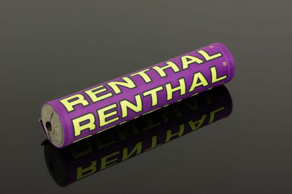 Renthal SX Pad 10 Inch Purple and Yellow Retro for Motorcycle Handlebars - Part P353
