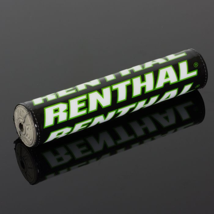 RENTHAL Team Issue SX Pad - Black, White & Green for Enhanced Comfort and Control