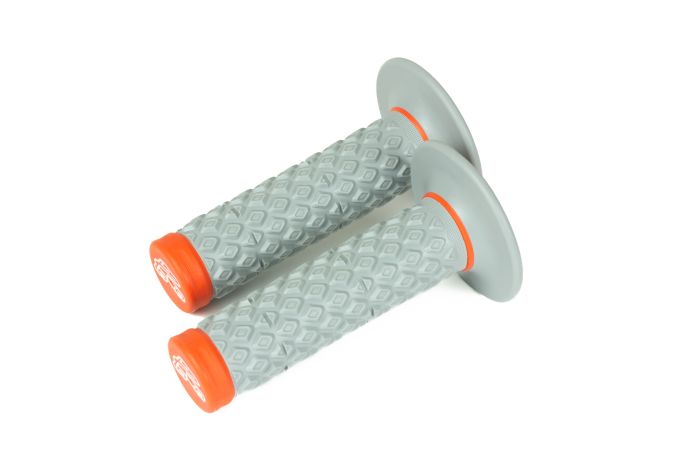 Renthal G208 Dual Comfort Orange Motorcycle Grip