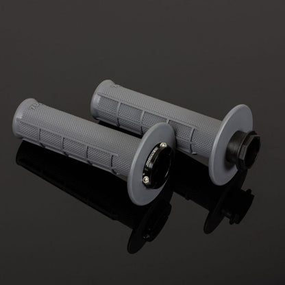 Renthal MX Original Lock-On Handlebar Grips - Medium (Half Waffle) for MX Bikes (Part G235)