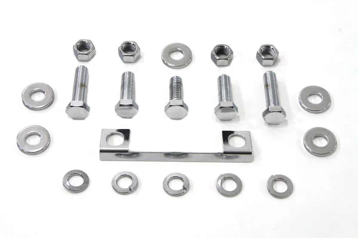 Colony Chrome Transmission Mount Kit for Harley Davidson FL Models by Colony