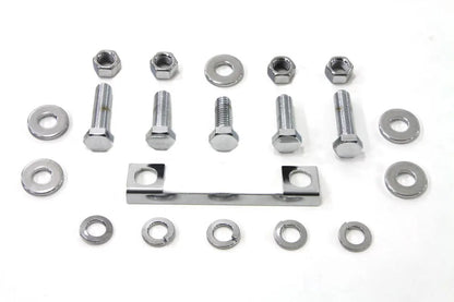 Colony Chrome Transmission Mount Kit for Harley Davidson FL Models by Colony