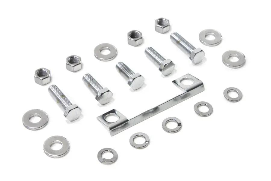 Colony Chrome Transmission Mount Kit for Harley Davidson FL Models by Colony