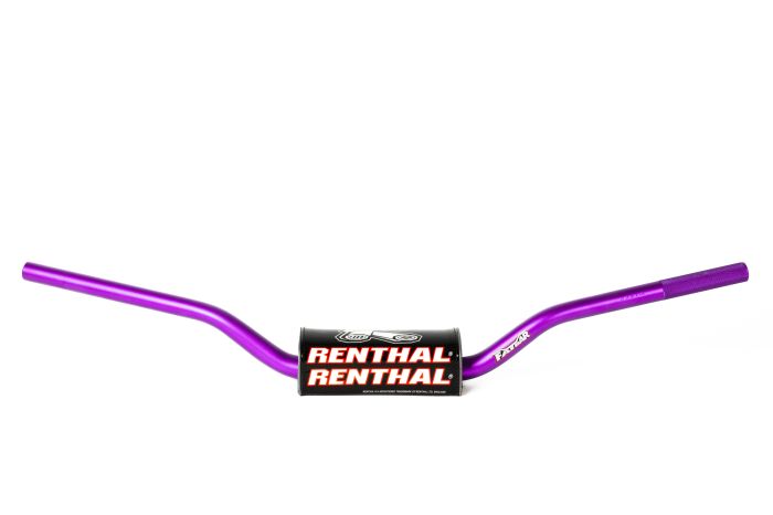 Renthal 604 Fatbar Handlebars - Purple for Motorcycles and ATVs
