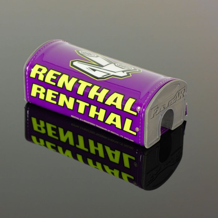 Renthal Purple Yellow Fatbar Pad P333 for Motorcycle Handlebars