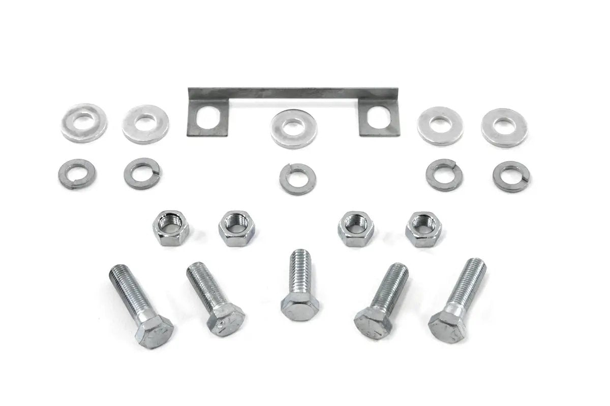 Colony Transmission Mount Kit Zinc for Harley Davidson FL (1965-1974) by Colony
