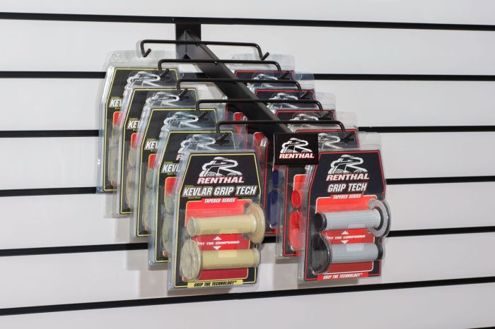 Renthal U-RN-POS-230 Grip Display Stand - 230mm for Motorcycles and Bicycles