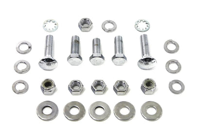 Colony Transmission Mount Kit Chrome for Harley Davidson FL and FX Models by Colony
