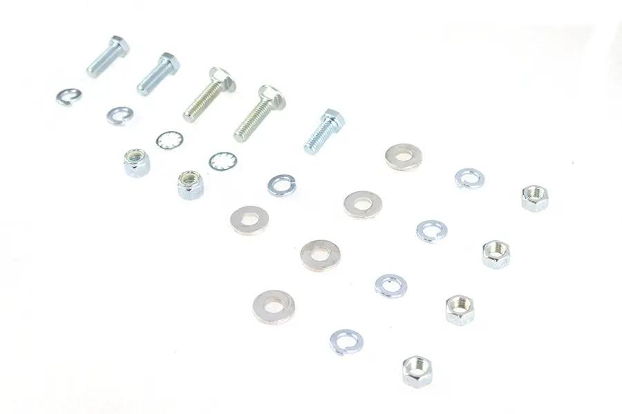 Colony Transmission Mount Kit Zinc for Harley Davidson FL and FX Models by Colony