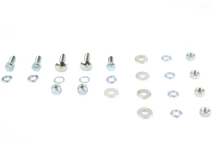Colony Transmission Mount Kit Zinc for Harley Davidson FL and FX Models by Colony