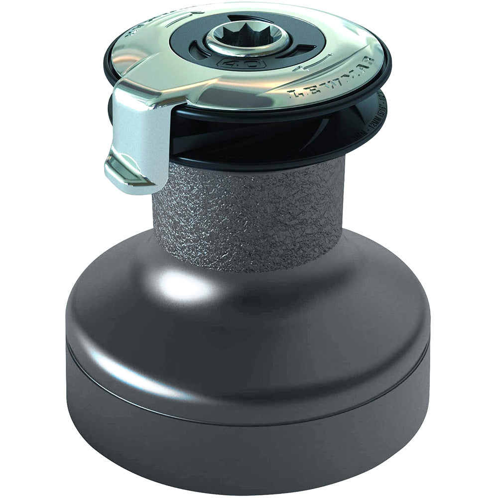 Lewmar 45ST EVO Self-Tailing Winch Alloy - Grey for Easy Line Handling and Conversion
