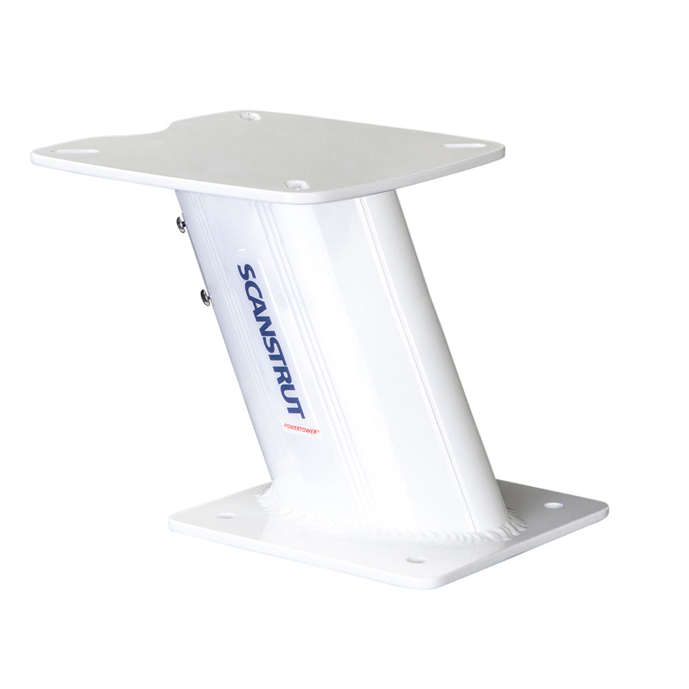 Scanstrut APT-250-02 Aluminum PowerTower Radar Mount with 10-inch Aft Leaning Design