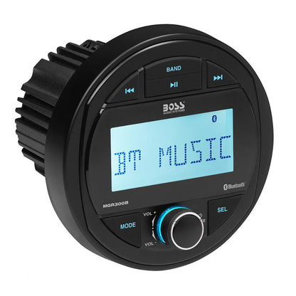 Boss Audio MGR300B Marine Stereo with AM/FM, Bluetooth & USB