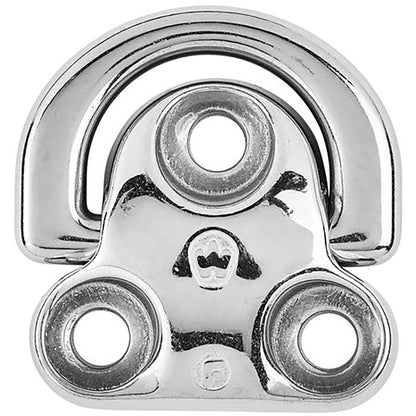 Wichard Marine Folding Pad Eye with 25/64 Inch Diameter - Durable Stainless Steel Fastening Hardware