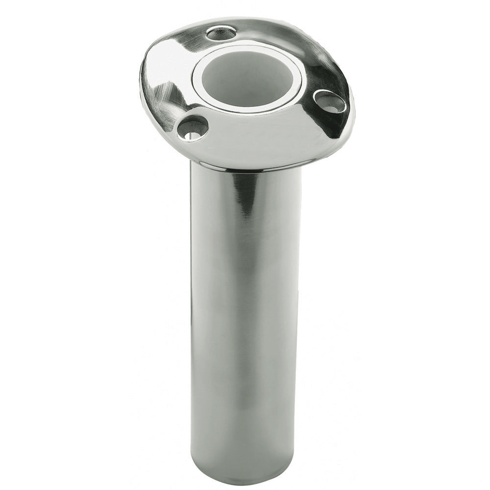 C.E. Smith 536800S Flush Mount Swivel Rod Holder - 0 Degree, 10.5 Inches Deep