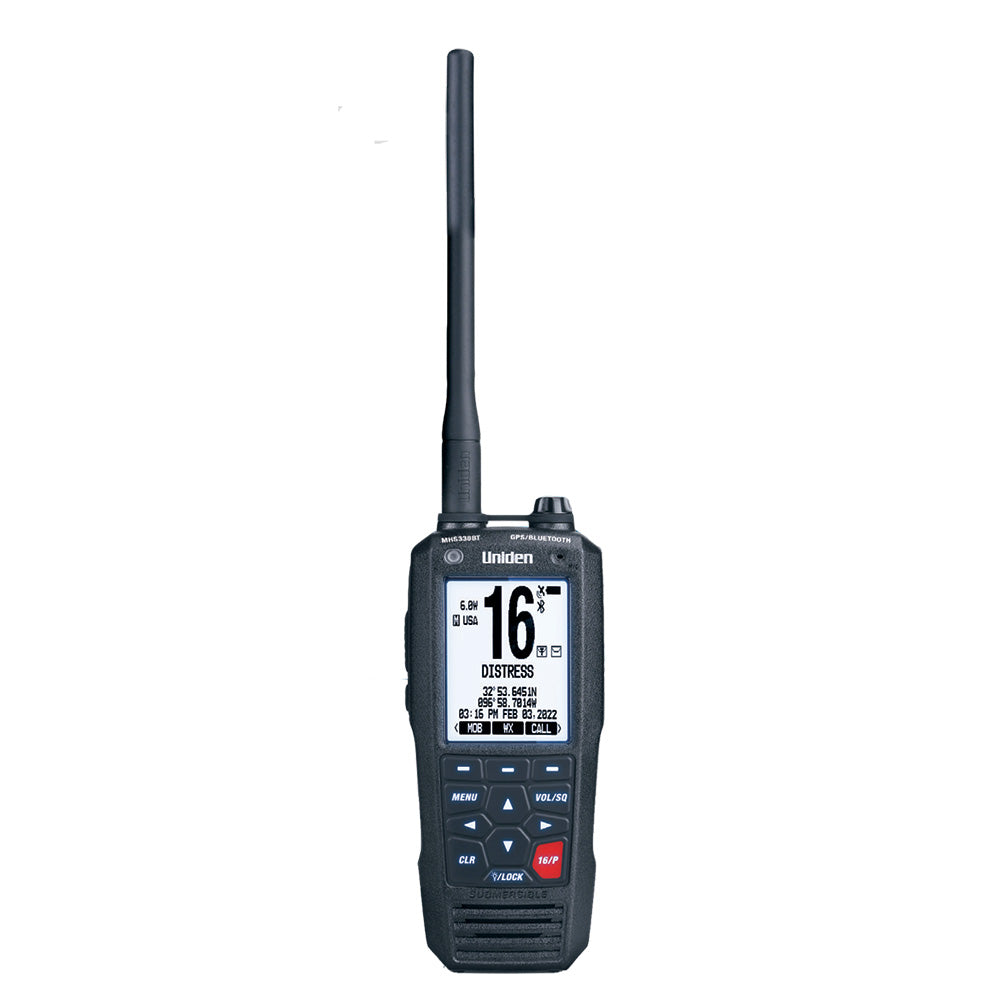 Uniden MHS338BT VHF Marine Radio with GPS and Bluetooth